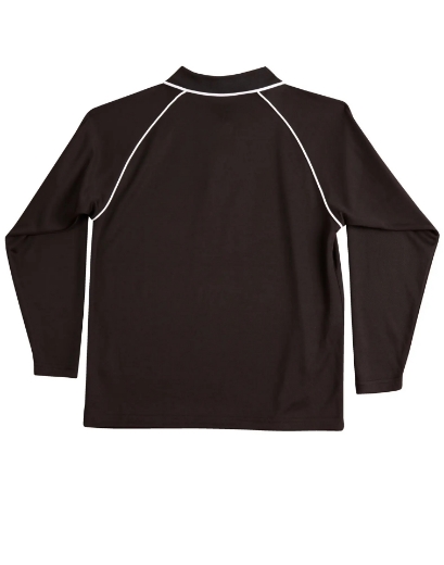 Picture of Winning Spirit, Mens Cooldry Raglan L/S Polo